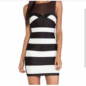 Bcbgmaxazria Mara black dress